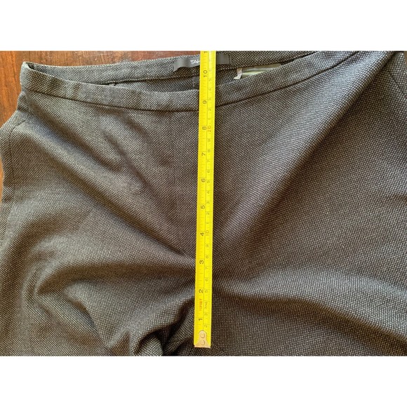 Tahari Womens Size 8 Pants Gray Poly Elastane Trousers Small Check Pattern - Picture 9 of 11